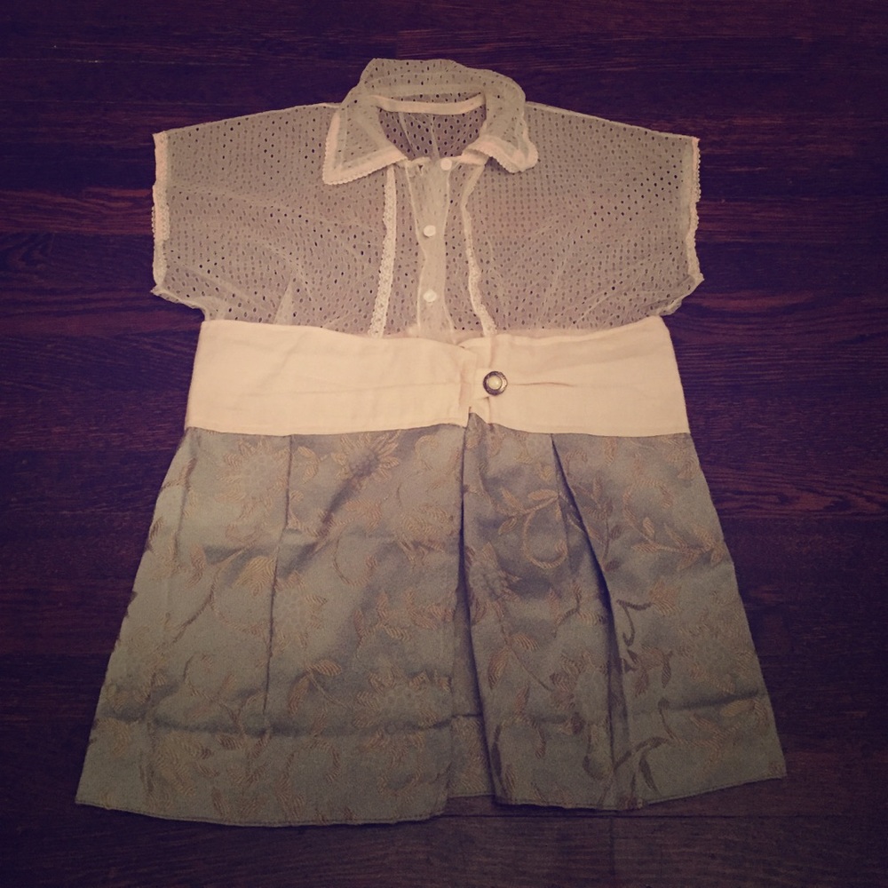Handmade Top Made From Vintage Textiles